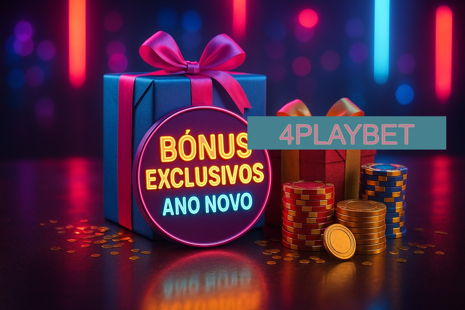 Promoções de Ano Novo no 4PLAYBET